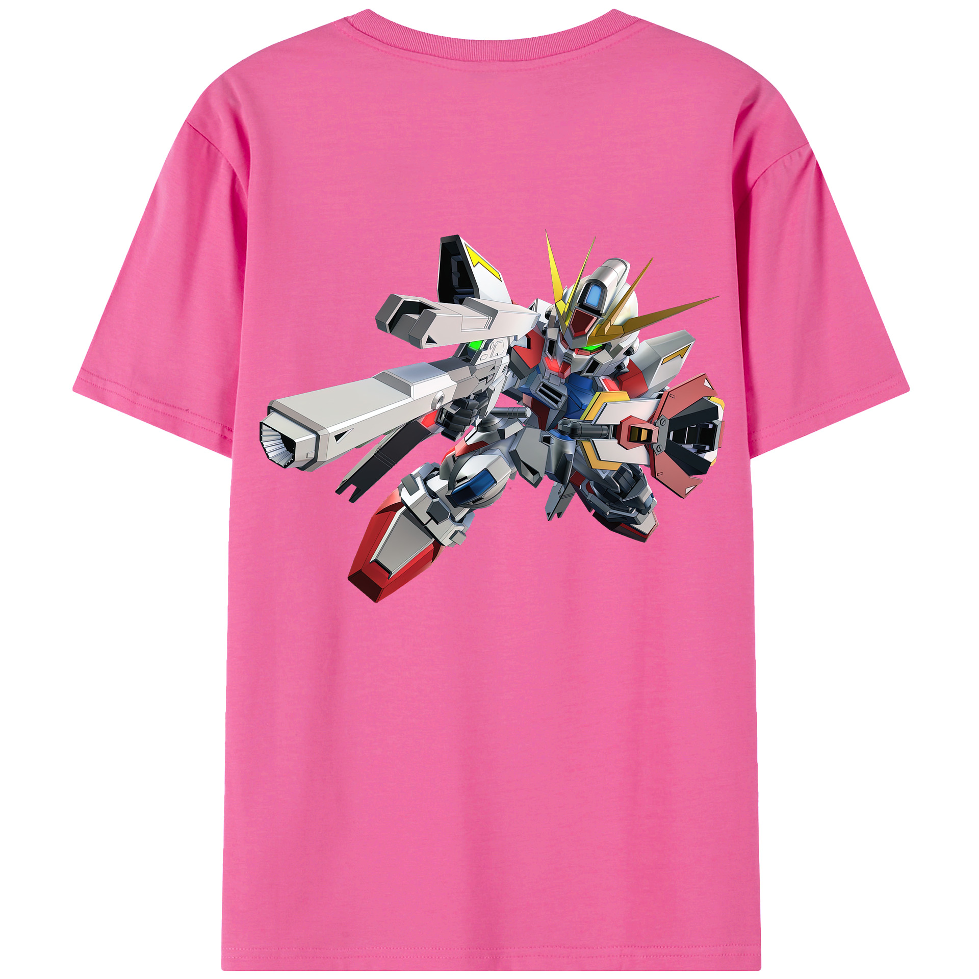 （画像用） 機動戦士ガンダム Mobile Suit Gundam レディース半袖Tシャツ(バックプリント)